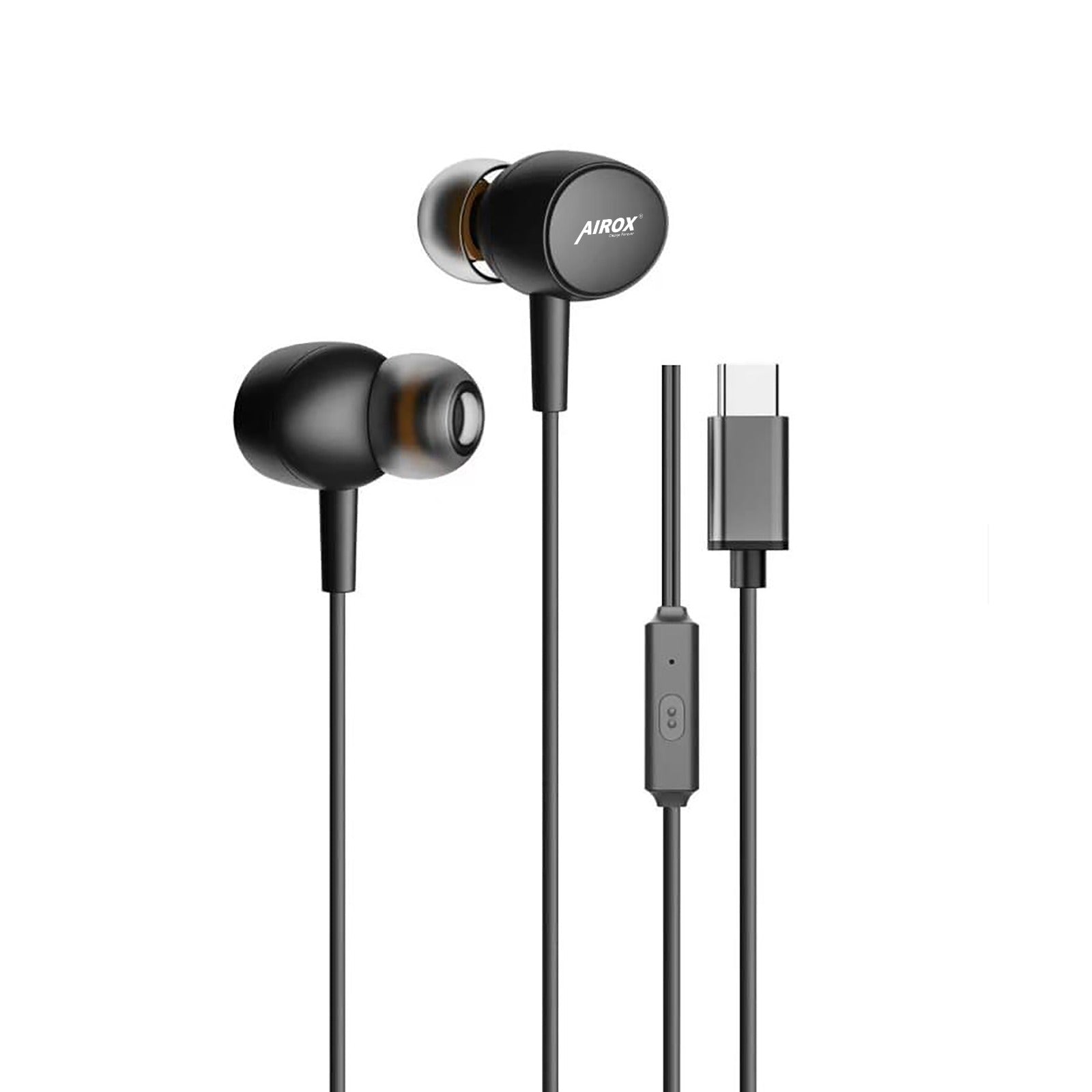 HF43 Type-C Earphones airox.pk